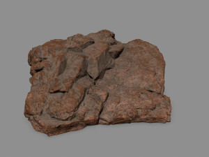 desert rock 3D 모델