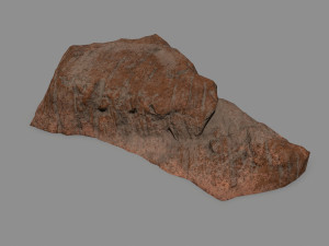 desert rock 3D 모델