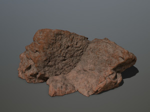 desert rock set Modèle 3D