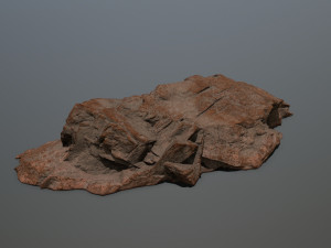 desert rock set 3D Модель