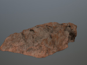 desert rock set 3D Модель