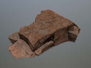 desert rock 3D Model