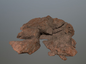 desert rock 3D Model