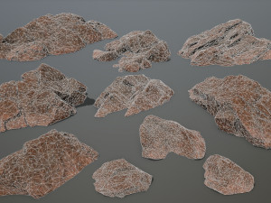 desert rock 3D Model