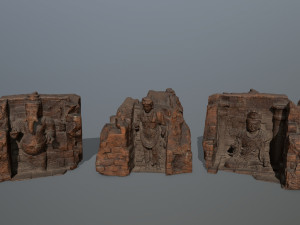 buda temple 3D Model