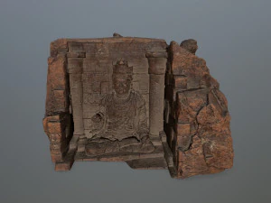 buda temple 3D Model