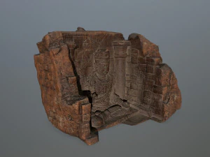 buda temple 3D Model