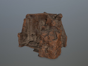 buda temple 3D मॉडल