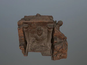 buda temple 3D Model