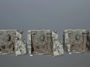 buda temple 3D Model
