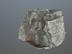 buda temple Model 3D