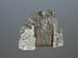 buda temple Model 3D