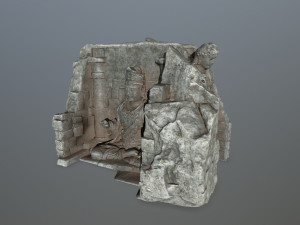 buda temple Model 3D