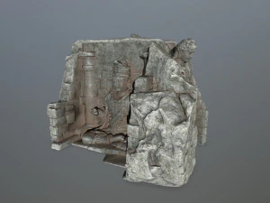 buda temple 3D Model