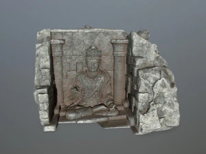 buda temple 3D Model