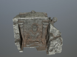 buda temple Model 3D