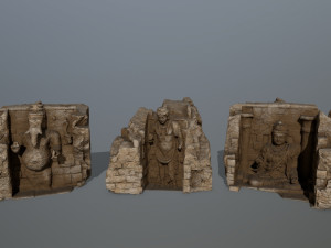 buda temple 3Dモデル