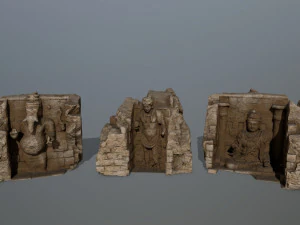 Buda-Tempel 3D Modell