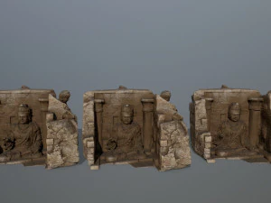 templo de buda Modelo 3D