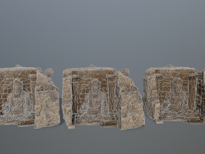 buda temple Modèle 3D