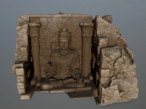 templo de buda Modelo 3D