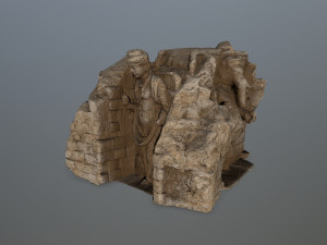 buda temple Modèle 3D