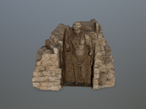 buda temple Modèle 3D