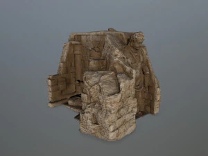 templo de buda Modelo 3D