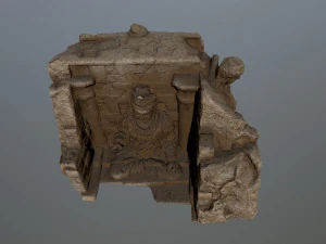 templo de buda Modelo 3D