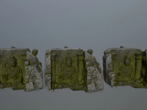 buda temple 3D Model