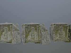 buda temple 3D-Modell