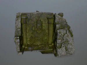 buda temple 3D Model