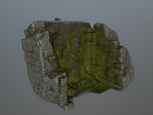 buda temple 3D-Modell