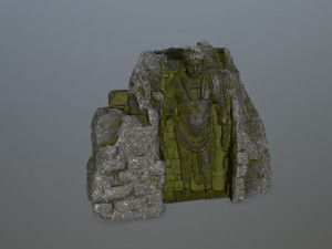 buda temple 3D-Modell