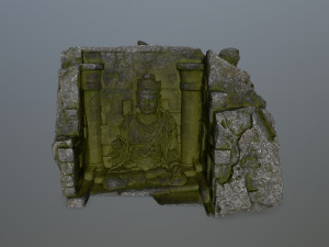 buda temple 3D-Modell