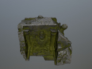 buda temple 3D-Modell