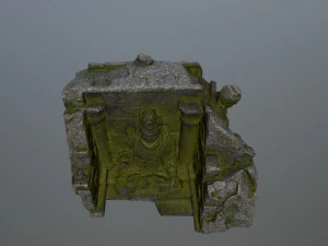 buda temple 3D Model