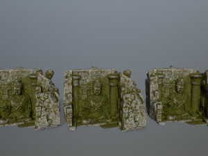 buda temple 3D Model