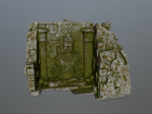 buda temple 3D Model