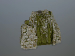 부다 사원 3D 모델