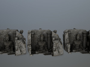 buda temple 3D Модель