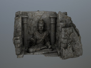 buda temple 3D Модель