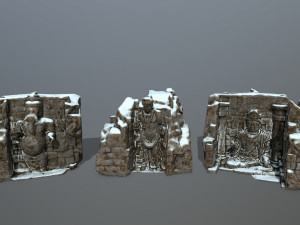 buda temple Modello 3D