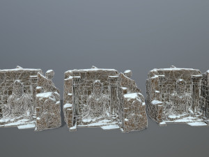 buda temple Model 3D