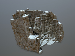 buda temple Model 3D