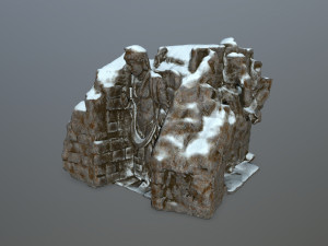 buda temple Model 3D