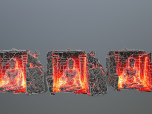 buda temple 3D 모델
