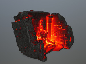 buda temple 3D 모델