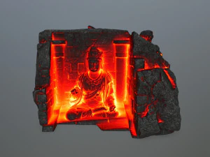 templo de buda Modelo 3D