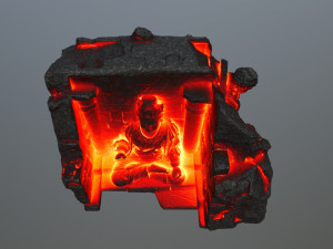 buda temple 3D 모델